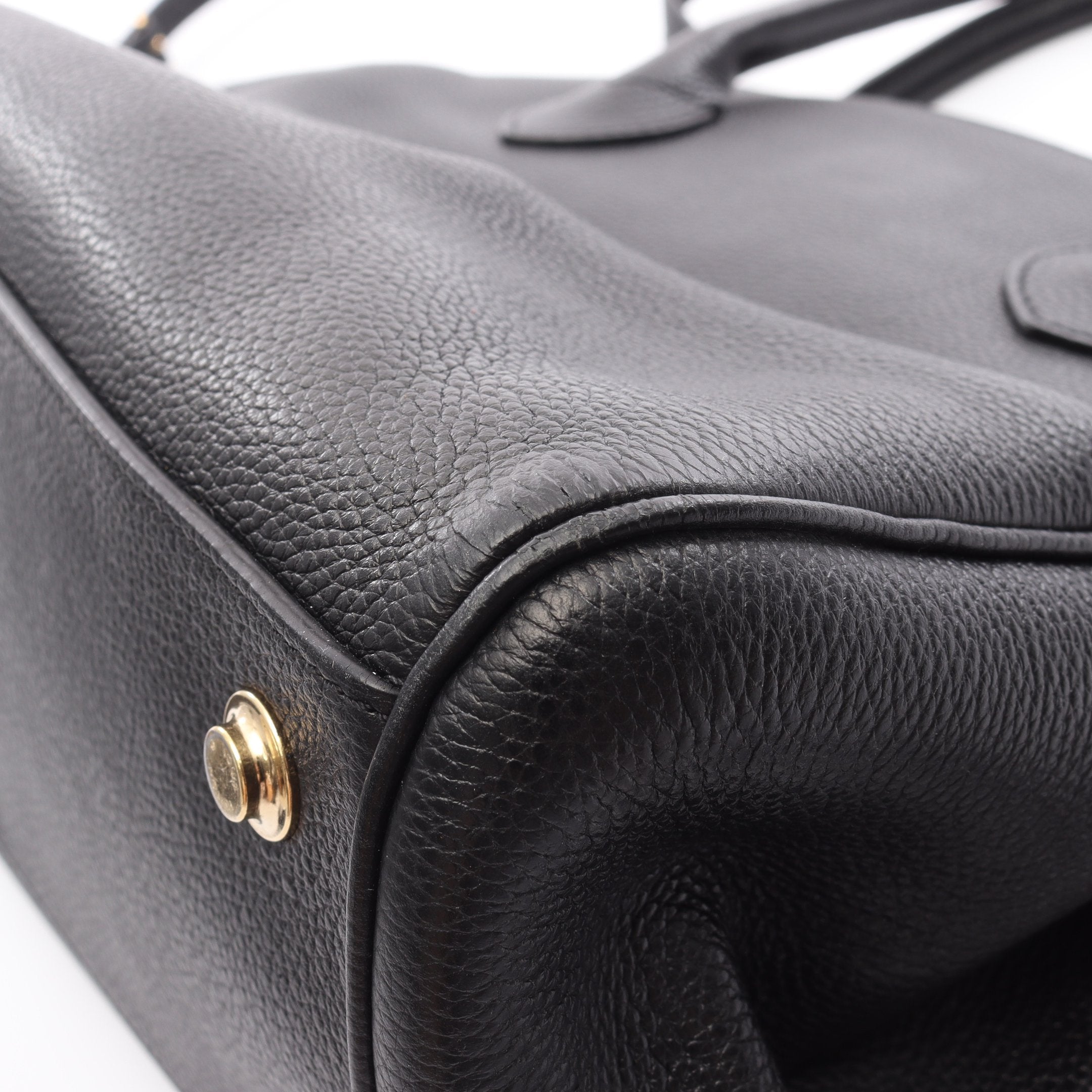 専用Louis Vuitton 黒 レザーハンドバッグ LOUIS VUITTON（ルイ・ヴィトン） ハンドバッグ ロック＆ゴー グレイン