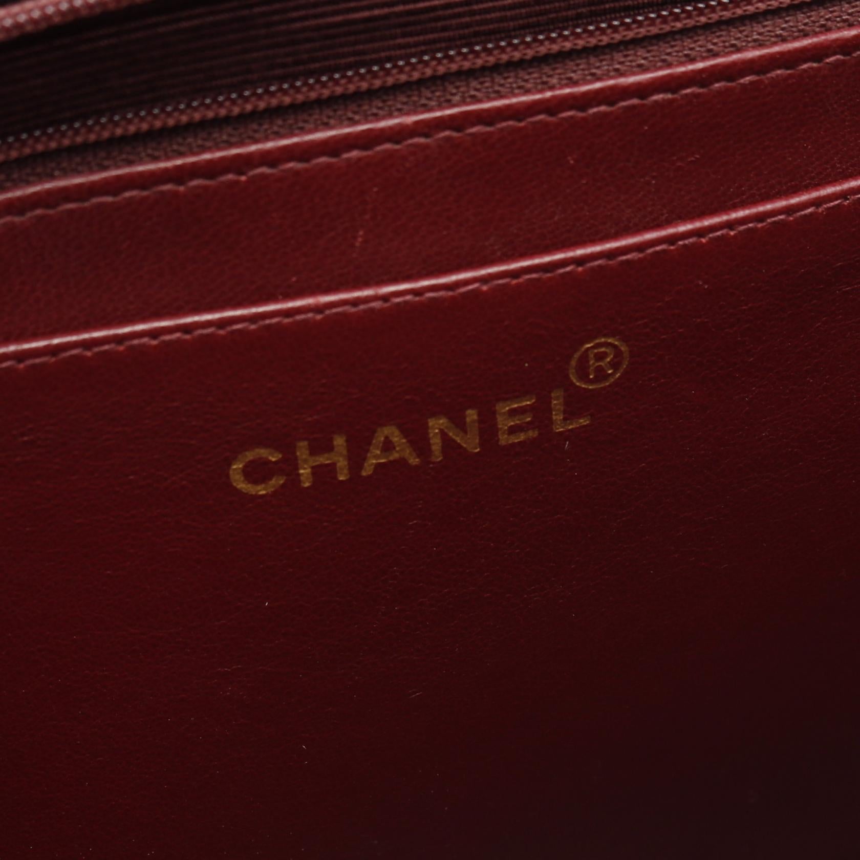 デカマトラッセ34 Wチェーンショルダーバッグ ラムスキン ブラック ゴールド金具 シャネル バッグ CHANEL