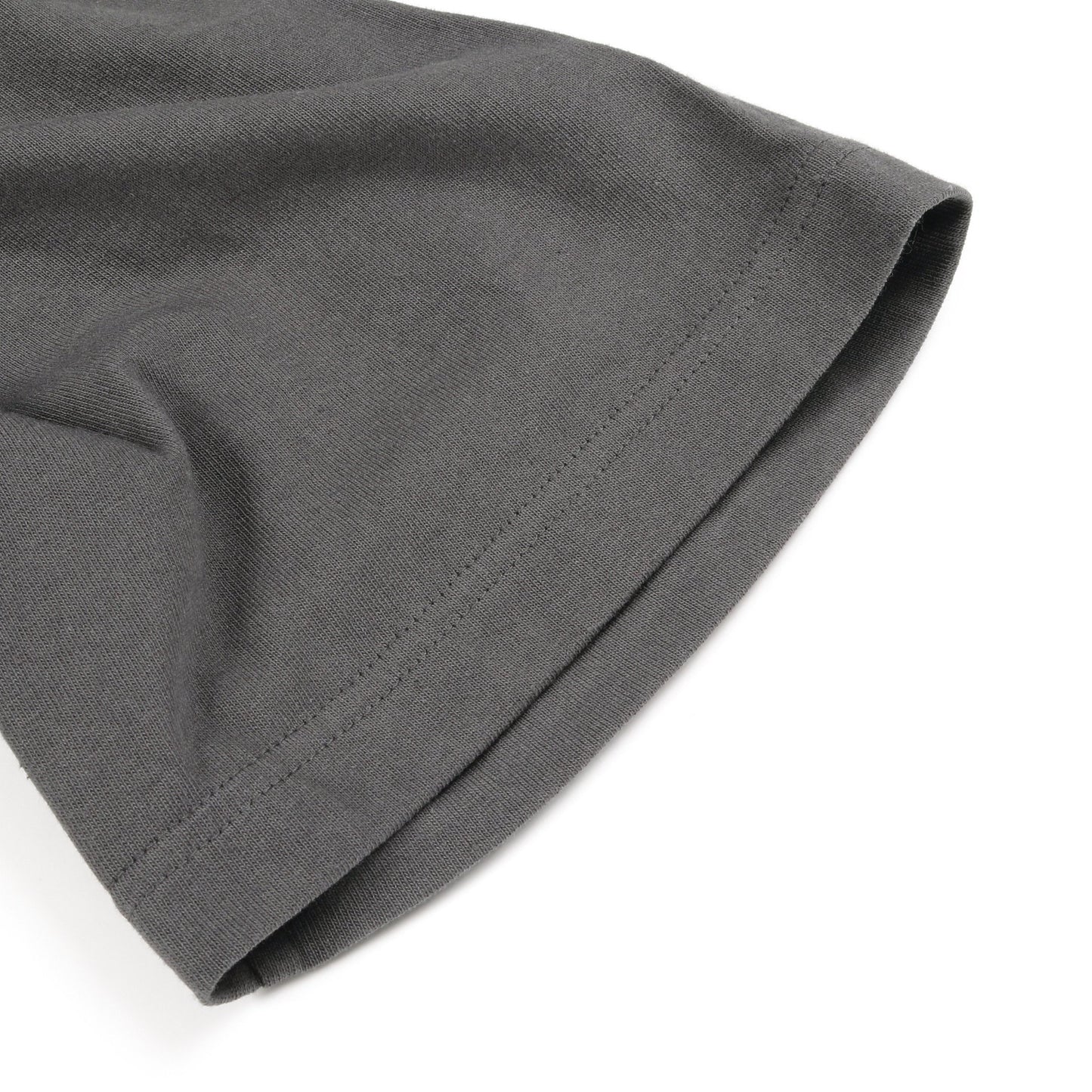 Tシャツ クルーネック コットン ダークグレー サカイ トップス sacai
