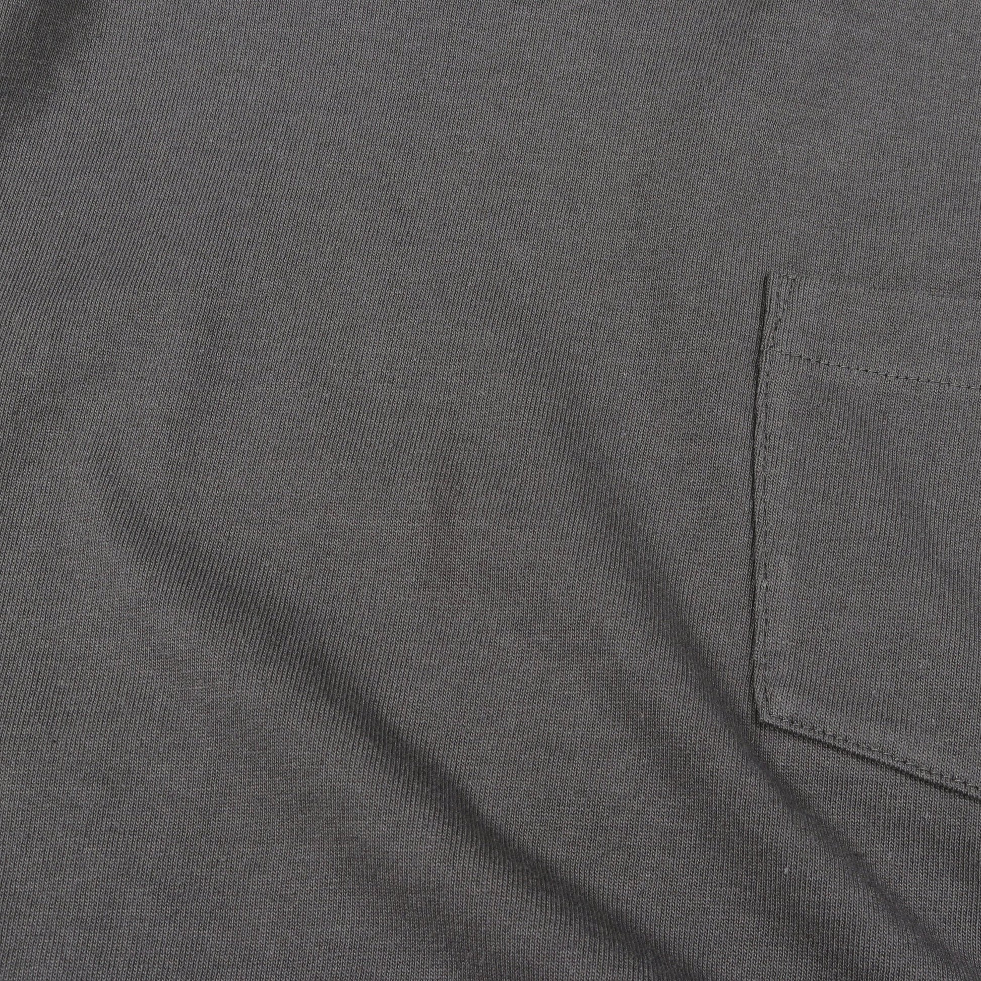 Tシャツ クルーネック コットン ダークグレー サカイ トップス sacai