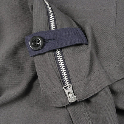 Tシャツ クルーネック コットン ダークグレー サカイ トップス sacai