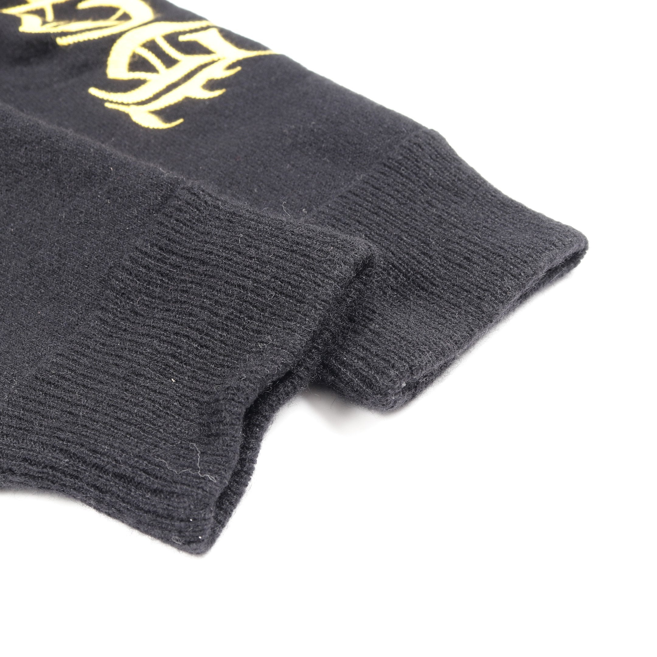 クロムハーツ パーカー ブラック イエロー Lサイズ 激レア！クロムハーツ マッティ sex records パーカー L