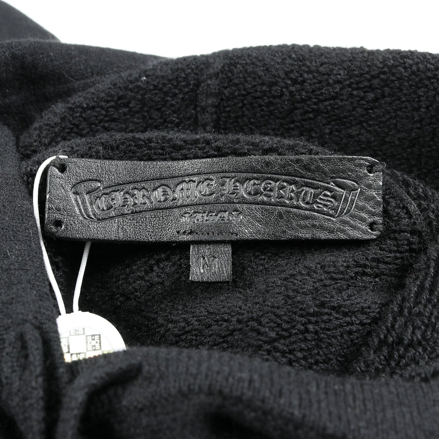 ニット プルオーバーパーカー アームロゴ 刺繍 カシミヤ ブラック イエロー クロムハーツ トップス Chrome Hearts