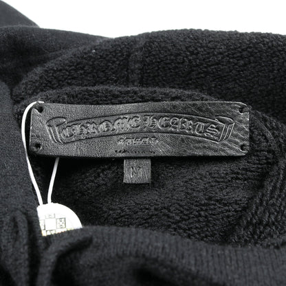 ニット プルオーバーパーカー アームロゴ 刺繍 カシミヤ ブラック イエロー クロムハーツ トップス Chrome Hearts