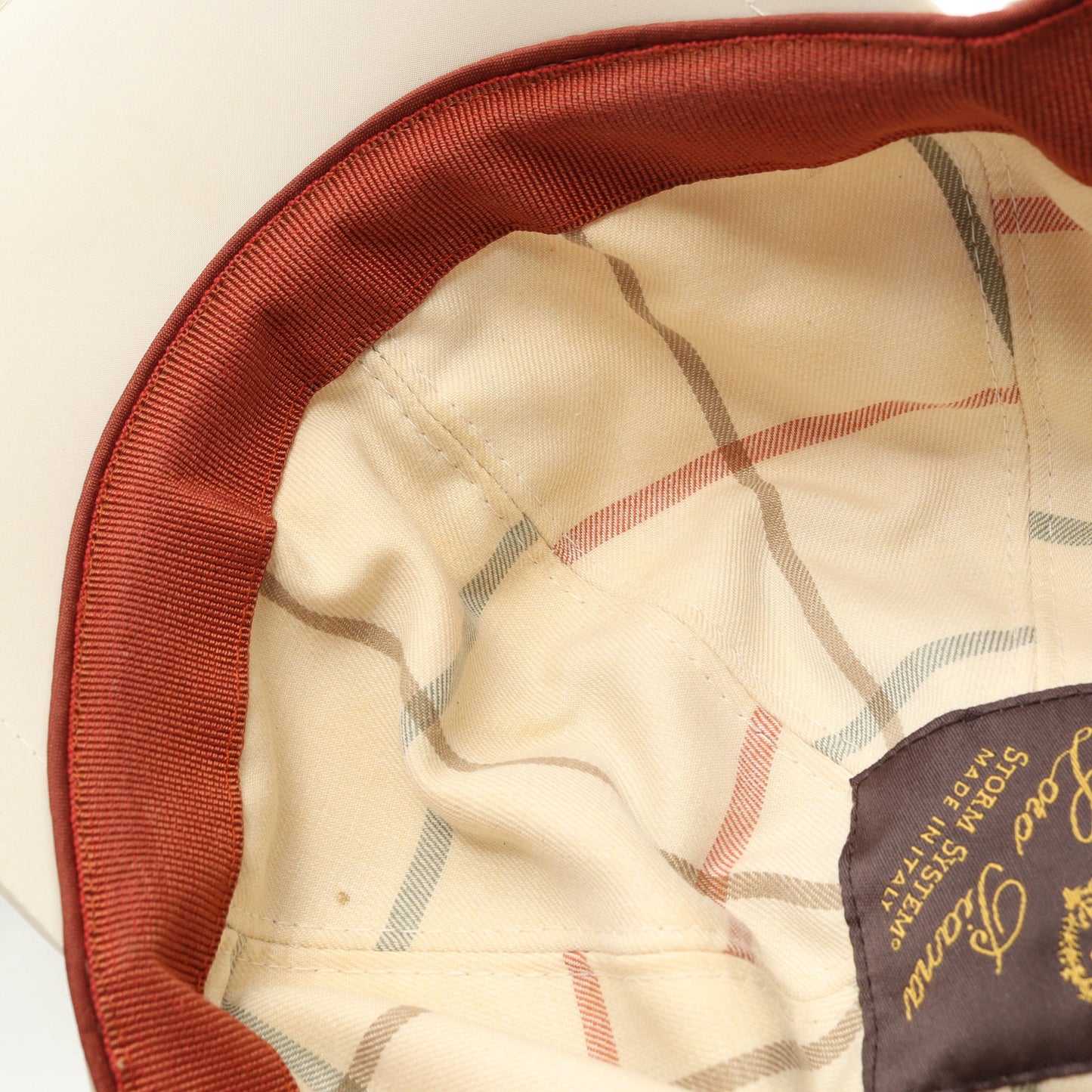 ロゴ刺繡 キャップ ベージュ ロロピアーナ 財布・小物 Loro Piana