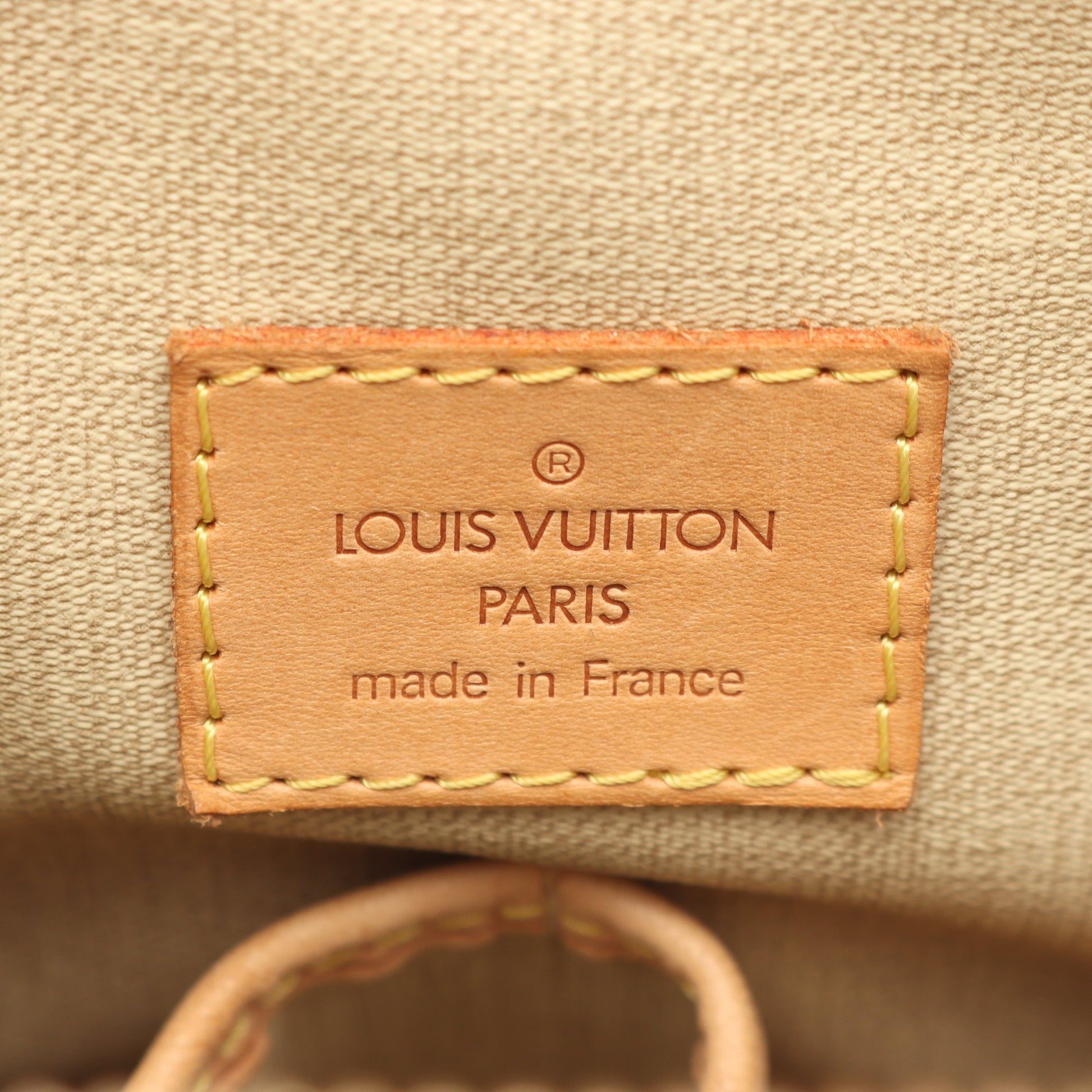 トゥルーヴィル モノグラム ハンドバッグ PVC レザー ブラウン ルイヴィトン バッグ LOUIS VUITTON
