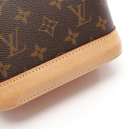 アルマ バックパック モノグラム リュックサック PVC レザー ブラウン 2WAY ルイヴィトン バッグ LOUIS VUITTON