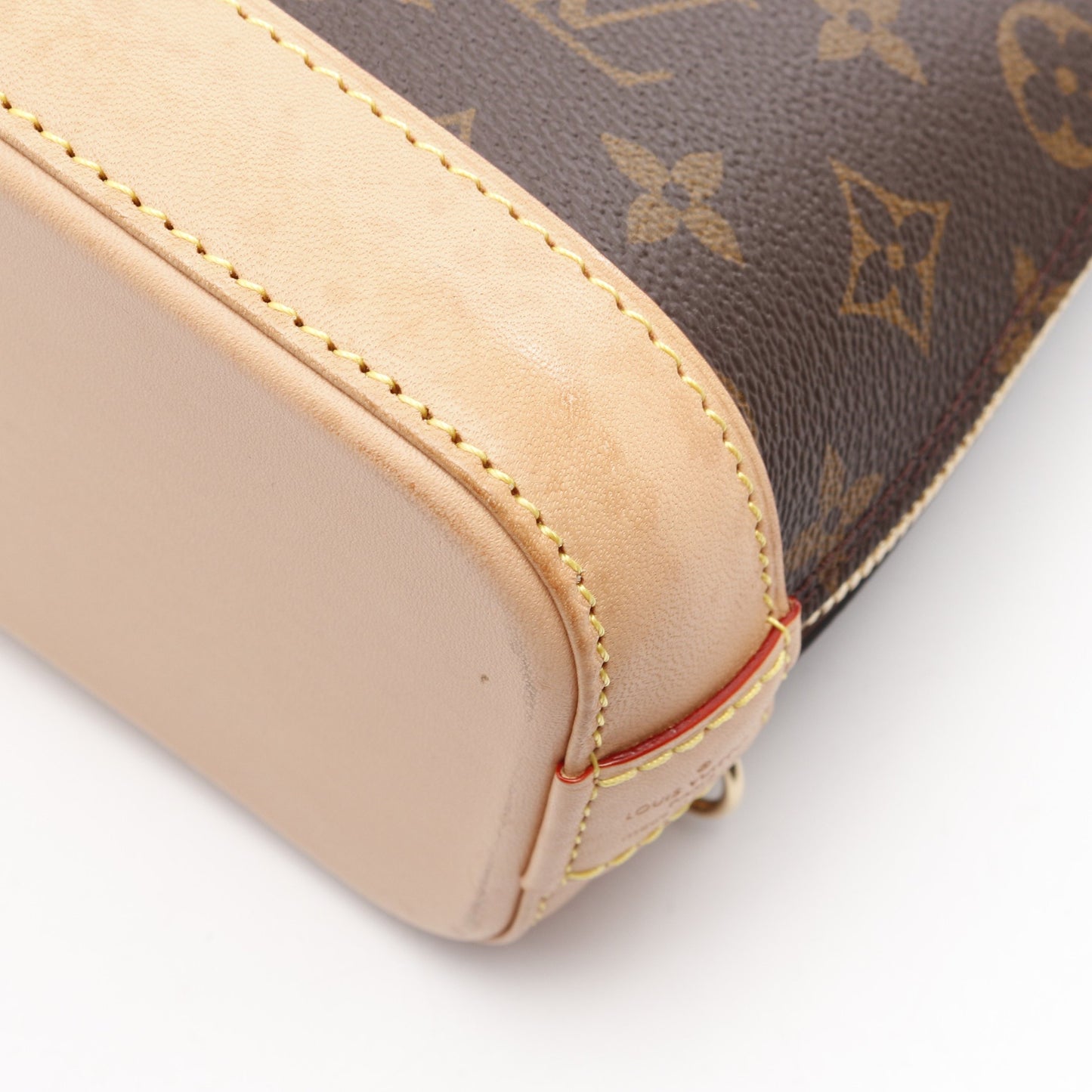 アルマ バックパック モノグラム リュックサック PVC レザー ブラウン 2WAY ルイヴィトン バッグ LOUIS VUITTON