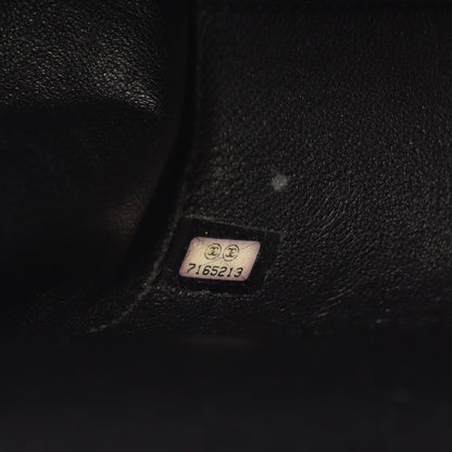 2.55 チョコバー Wチェーンショルダーバッグ ラムスキン ブラック ゴールド金具 シャネル バッグ CHANEL