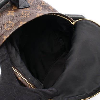 パームスプリングスPM モノグラム バックパック リュックサック PVC レザー ブラウン ブラック ルイヴィトン バッグ LOUIS VUITTON