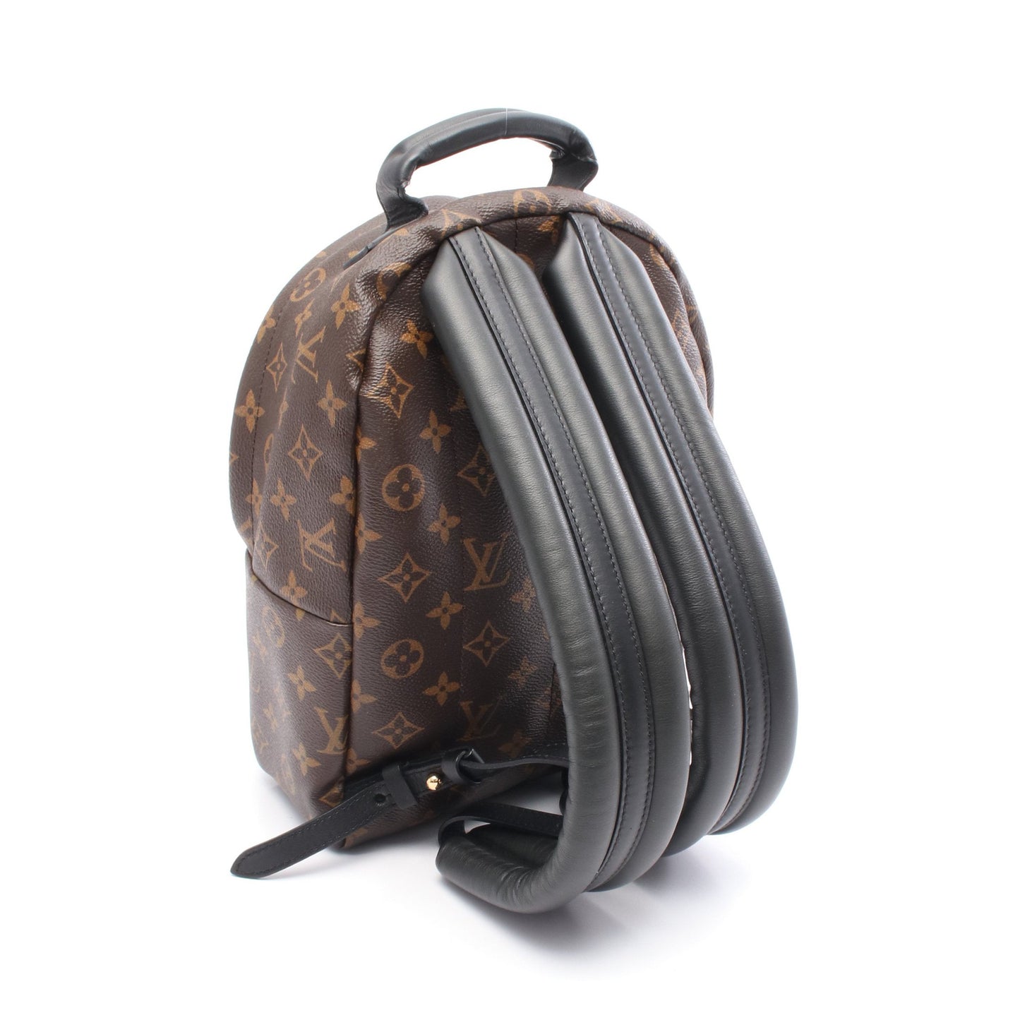 パームスプリングスPM モノグラム バックパック リュックサック PVC レザー ブラウン ブラック ルイヴィトン バッグ LOUIS VUITTON