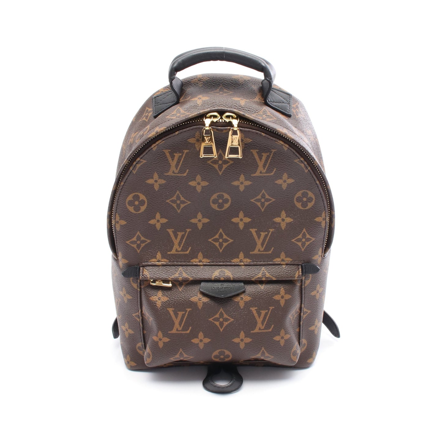パームスプリングスPM モノグラム バックパック リュックサック PVC レザー ブラウン ブラック ルイヴィトン バッグ LOUIS VUITTON