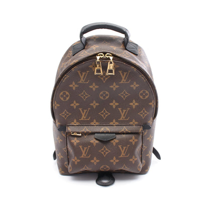 パームスプリングスPM モノグラム バックパック リュックサック PVC レザー ブラウン ブラック ルイヴィトン バッグ LOUIS VUITTON