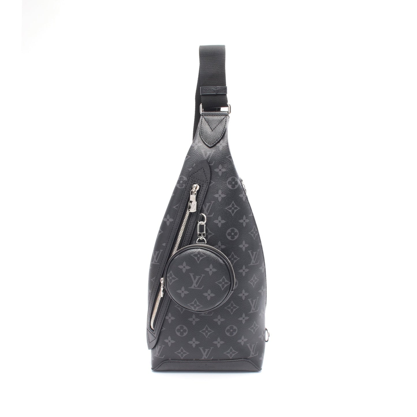 デュオ スリングバッグ タイガラマ ボディバッグ PVC レザー ブラック ルイヴィトン バッグ LOUIS VUITTON