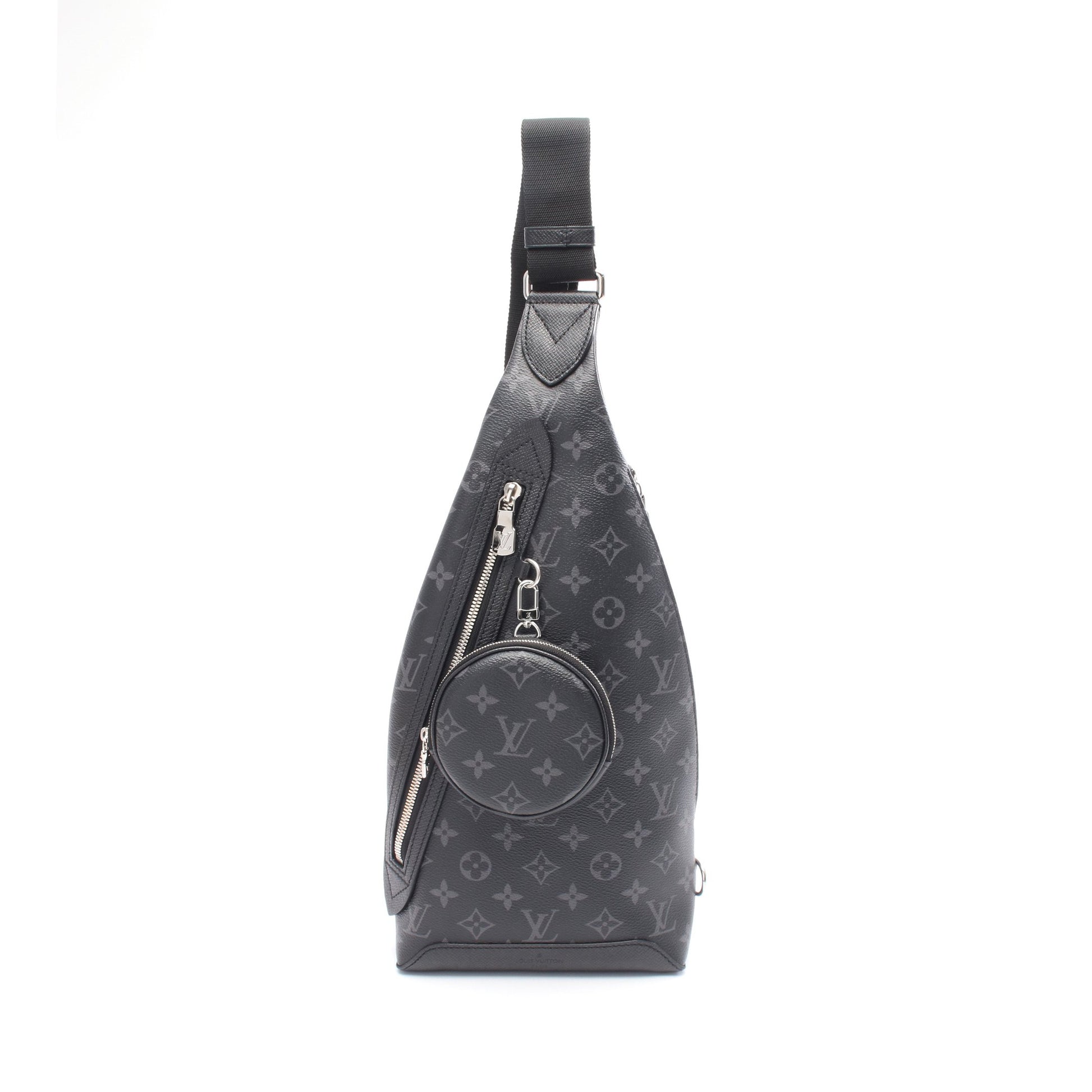 デュオ スリングバッグ タイガラマ ボディバッグ PVC レザー ブラック ルイヴィトン バッグ LOUIS VUITTON