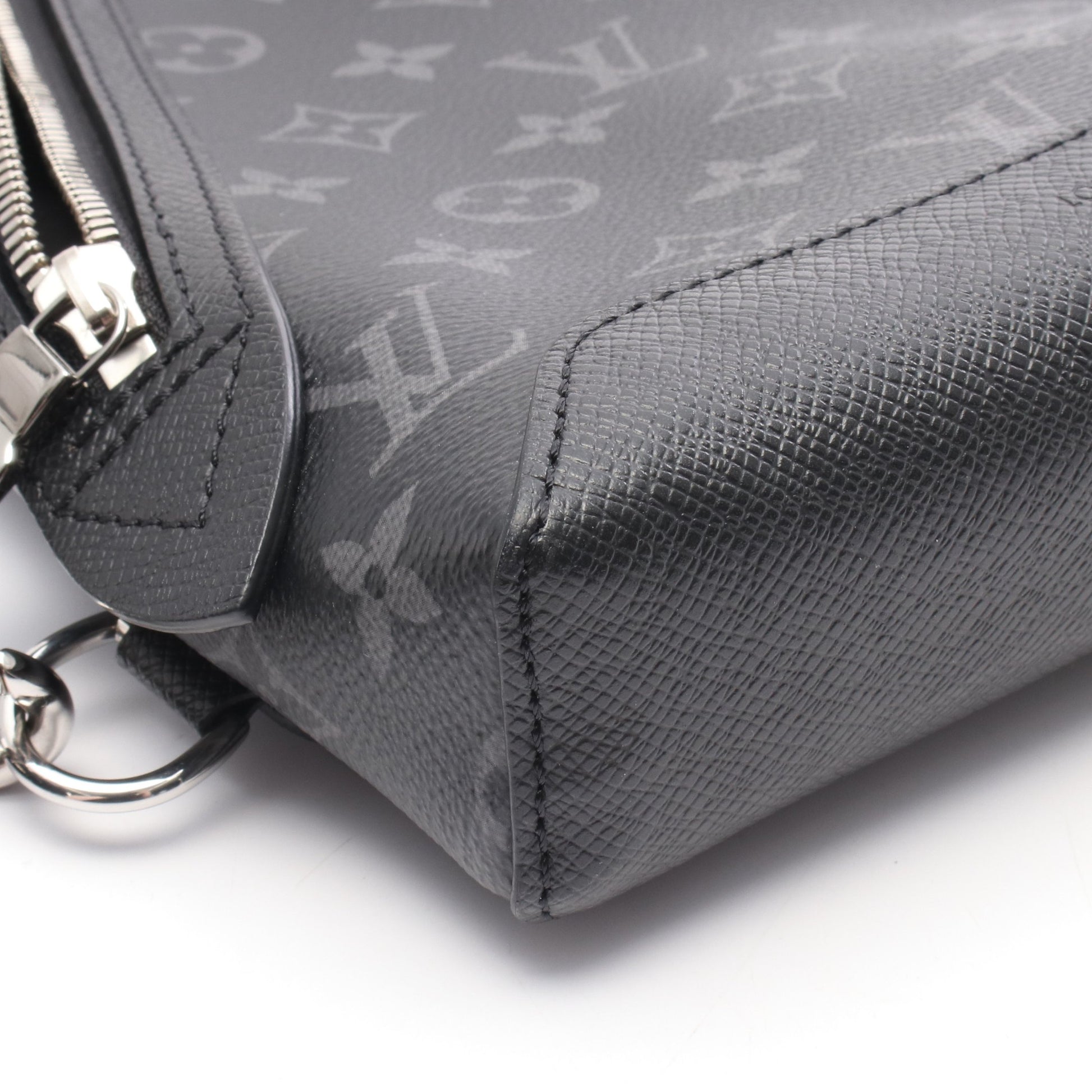 デュオ スリングバッグ タイガラマ ボディバッグ PVC レザー ブラック ルイヴィトン バッグ LOUIS VUITTON