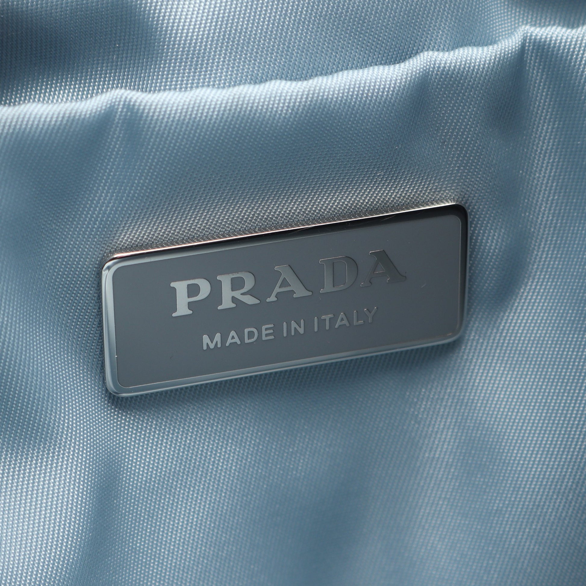 VELA バックパック リュックサック ナイロン レザー ブラック スタッズ プラダ バッグ PRADA