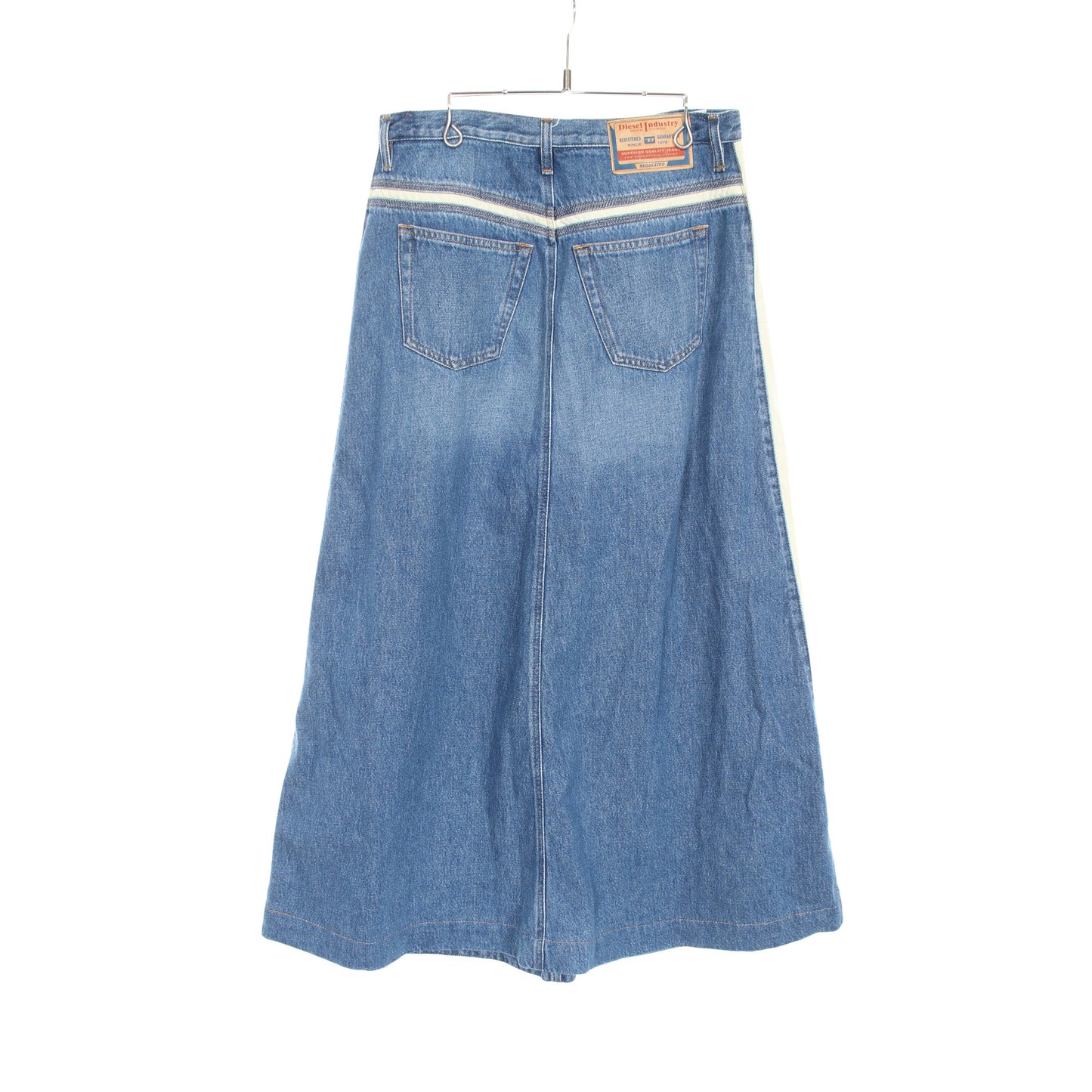デニムスカート コットン ブルー ディーゼル ボトムス DIESEL