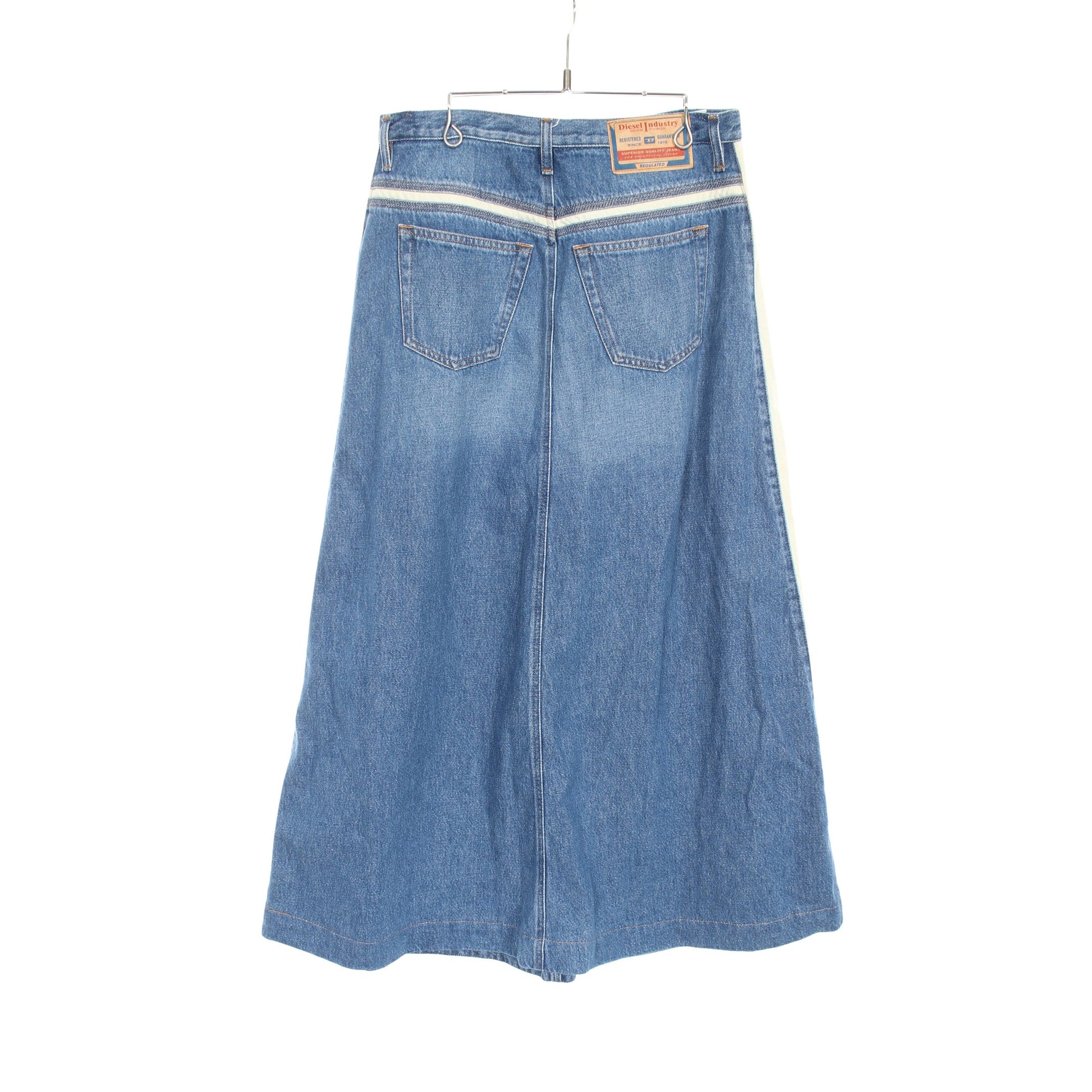 デニムスカート コットン ブルー ディーゼル ボトムス DIESEL
