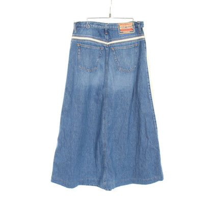 デニムスカート コットン ブルー ディーゼル ボトムス DIESEL