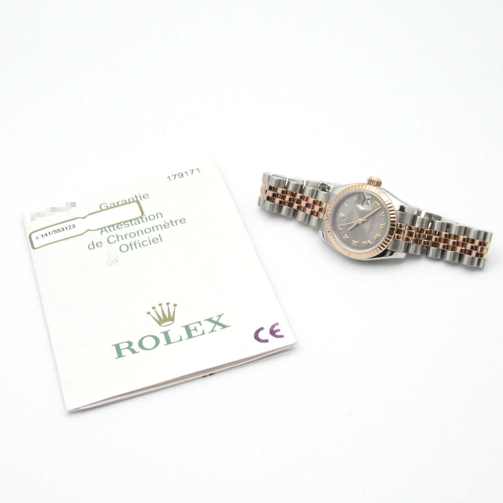 確認用ローズゴールドデイトジャスト 自動巻き 確認用ローズゴールド