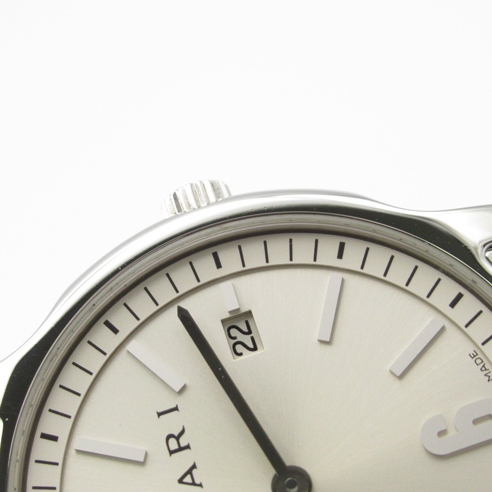 ソロテンポ メンズ 腕時計 クオーツ ステンレススチール シルバー