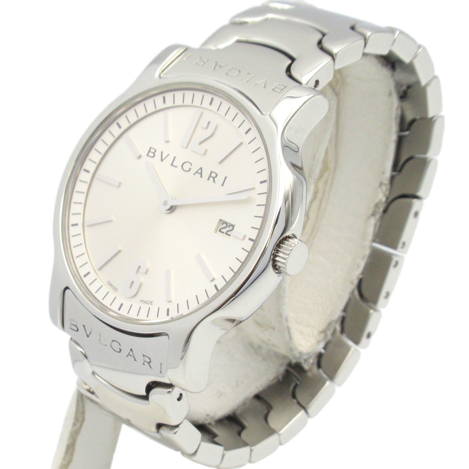 ブルガリ BVLGARI ソロテンポ 腕時計 時計 ステンレススチール 中古】 ブルガリ BVLGARI SS 腕時計 ソロテンポ ステンレススチール