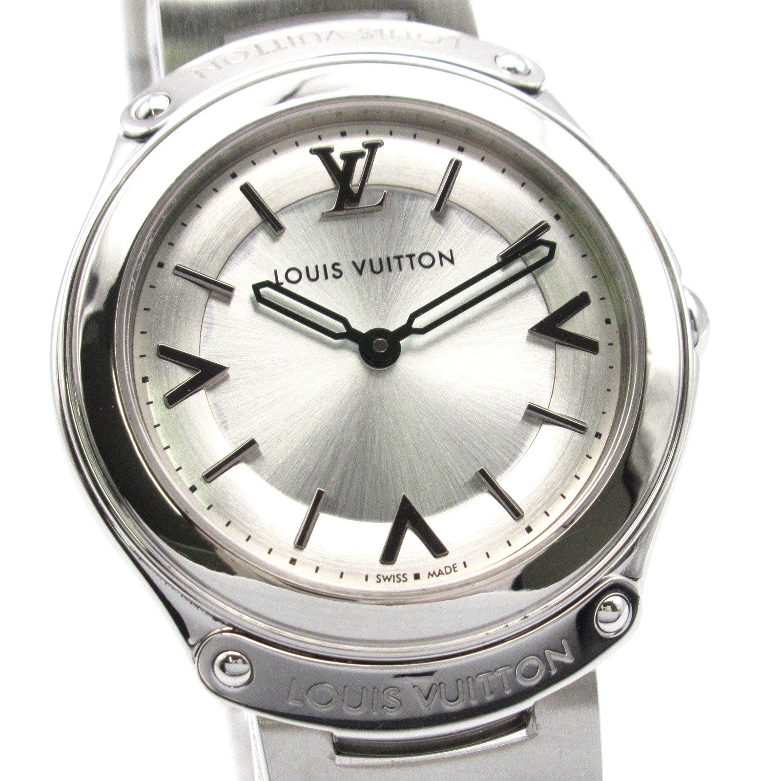 フィフティファイブ レディース 腕時計 クオーツ ステンレススチール  