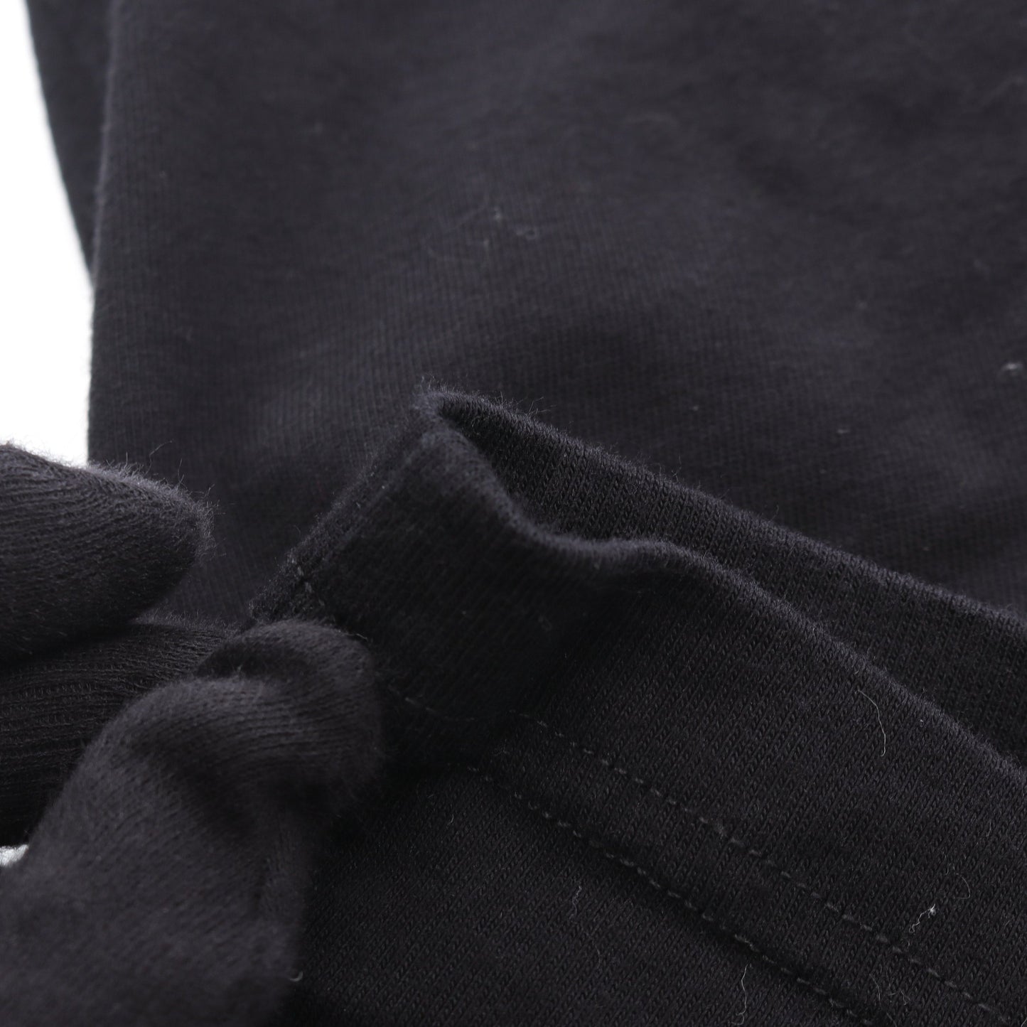 ロゴ刺繡 Tシャツ コットン ブラック バレンシアガ トップス BALENCIAGA