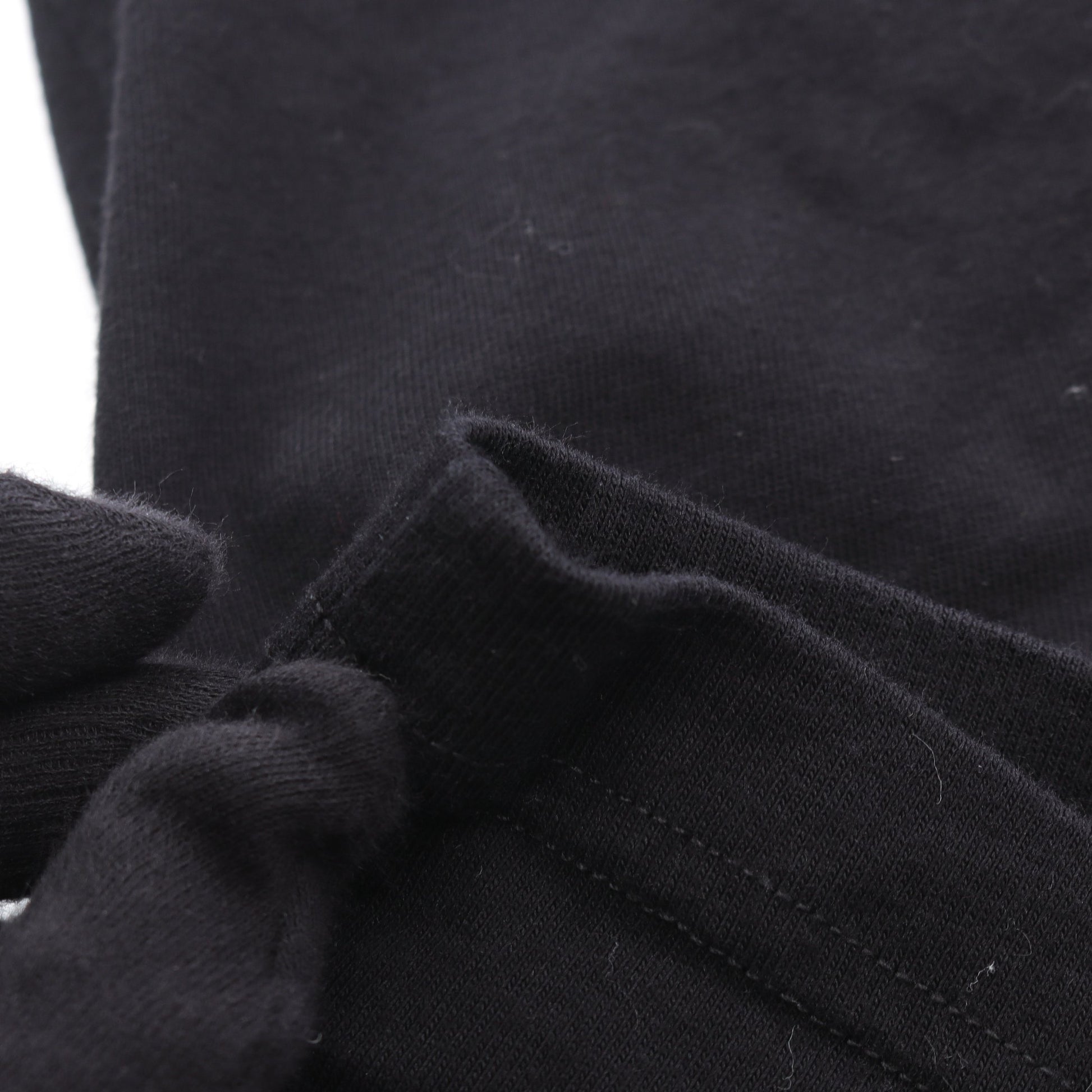 ロゴ刺繡 Tシャツ コットン ブラック バレンシアガ トップス BALENCIAGA