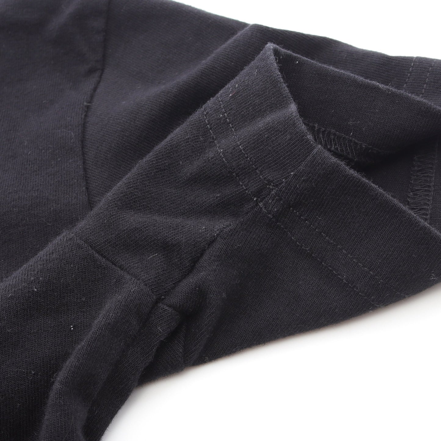 ロゴ刺繡 Tシャツ コットン ブラック バレンシアガ トップス BALENCIAGA