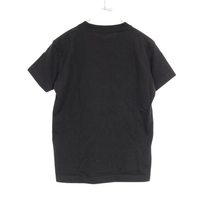 ロゴ刺繡 Tシャツ コットン ブラック バレンシアガ トップス BALENCIAGA