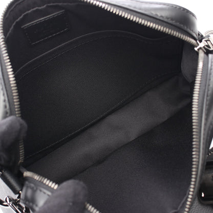 トリオ メッセンジャー モノグラム エクリプス ショルダーバッグ PVC レザー ブラック グレー ルイヴィトン バッグ LOUIS VUITTON