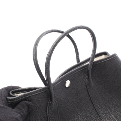 ガーデンパーティTPM ハンドバッグ トートバッグ ネゴンダ ブラック シルバー金具 T刻印 エルメス バッグ HERMES