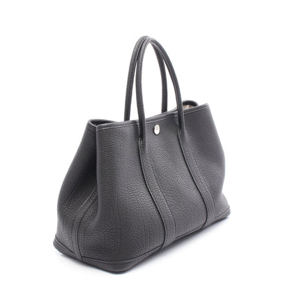ガーデンパーティTPM ハンドバッグ トートバッグ ネゴンダ ブラック シルバー金具 T刻印 エルメス バッグ HERMES