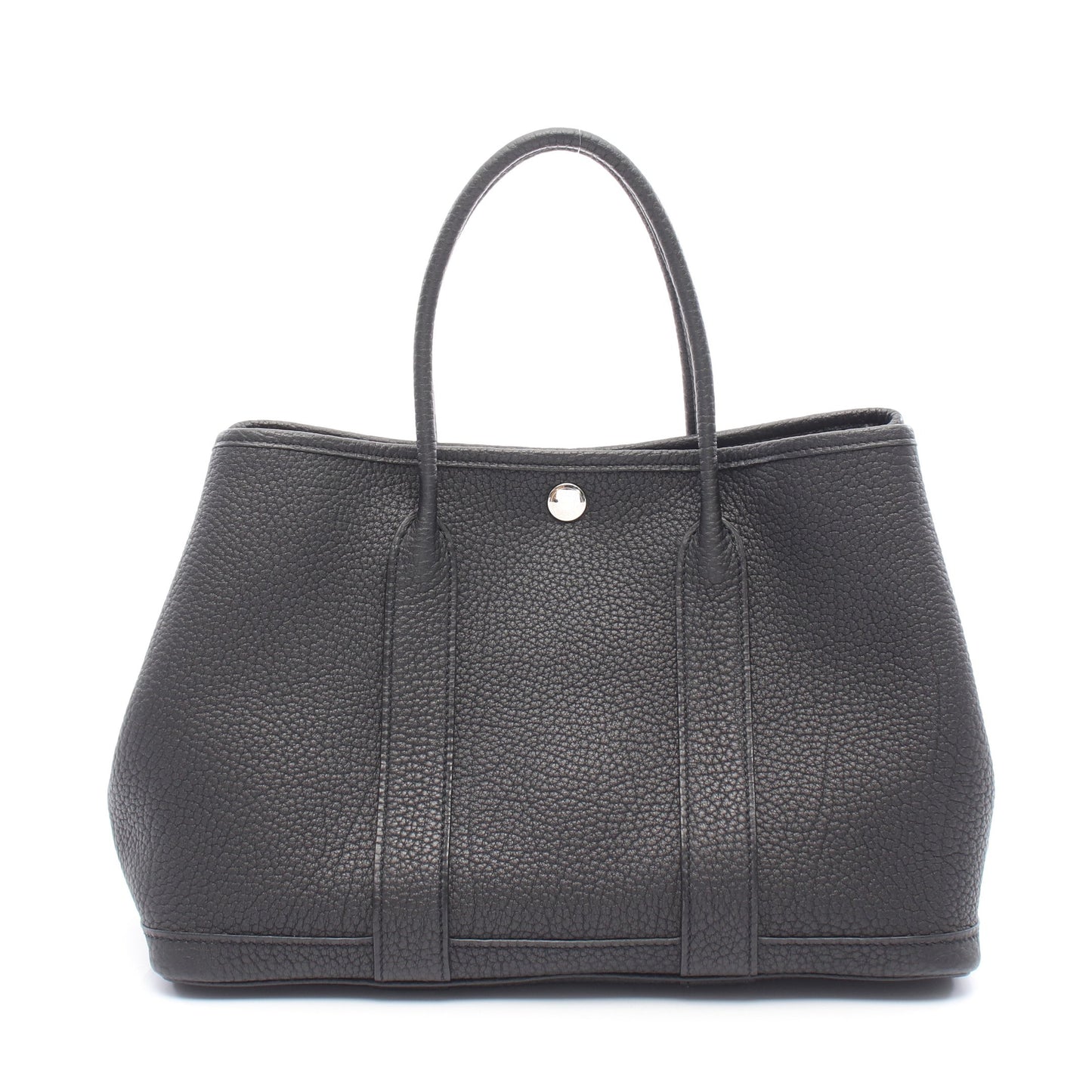 ガーデンパーティTPM ハンドバッグ トートバッグ ネゴンダ ブラック シルバー金具 T刻印 エルメス バッグ HERMES