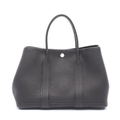 ガーデンパーティTPM ハンドバッグ トートバッグ ネゴンダ ブラック シルバー金具 T刻印 エルメス バッグ HERMES