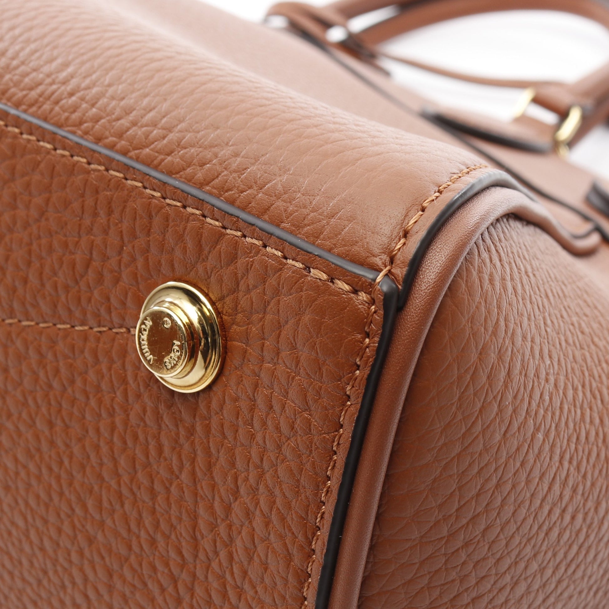 ヴァンドームMM ゴールド ハンドバッグ レザー ライトブラウン 2WAY ルイヴィトン バッグ LOUIS VUITTON