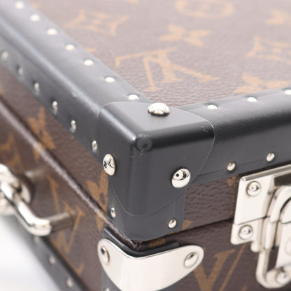 クラッチ ボックス モノグラムマカサー ショルダーバッグ PVC レザー ブラウン ブラック ルイヴィトン バッグ LOUIS VUITTON
