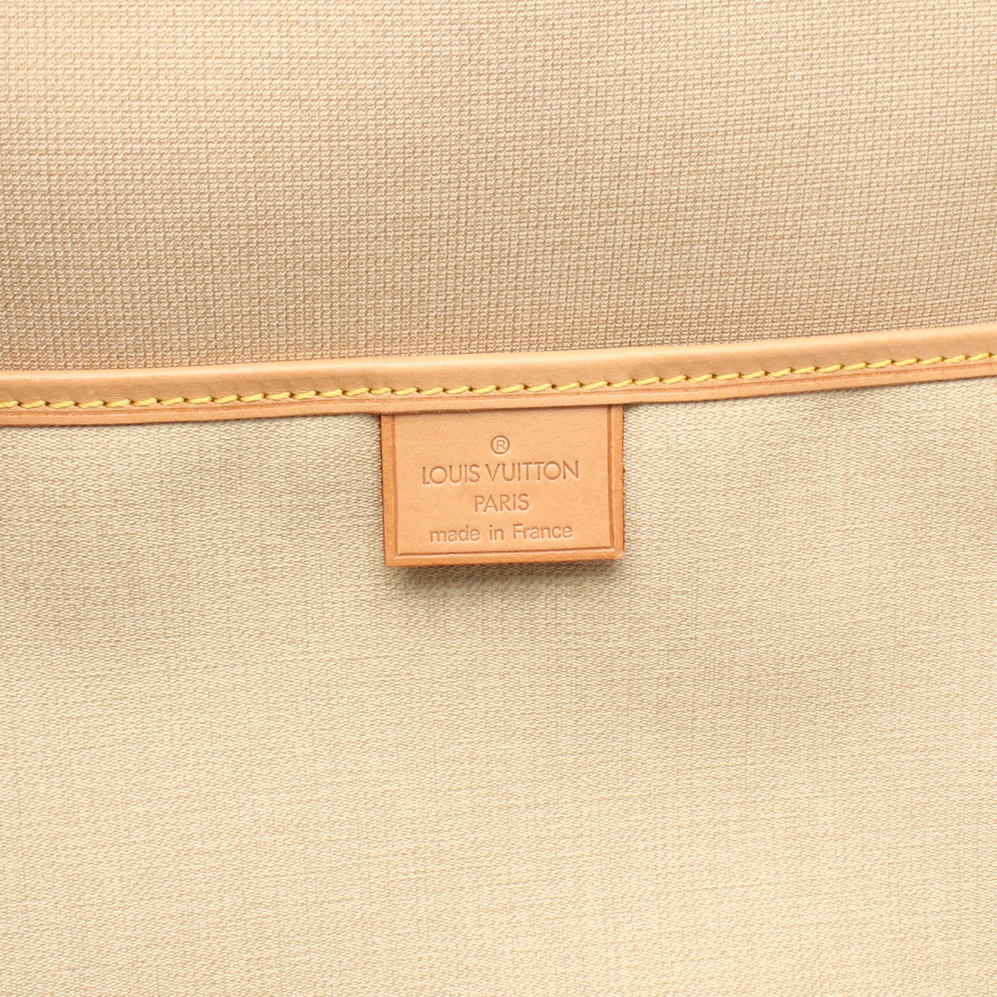 エクスキュルシオン モノグラム ハンドバッグ PVC レザー ブラウン ルイヴィトン バッグ LOUIS VUITTON