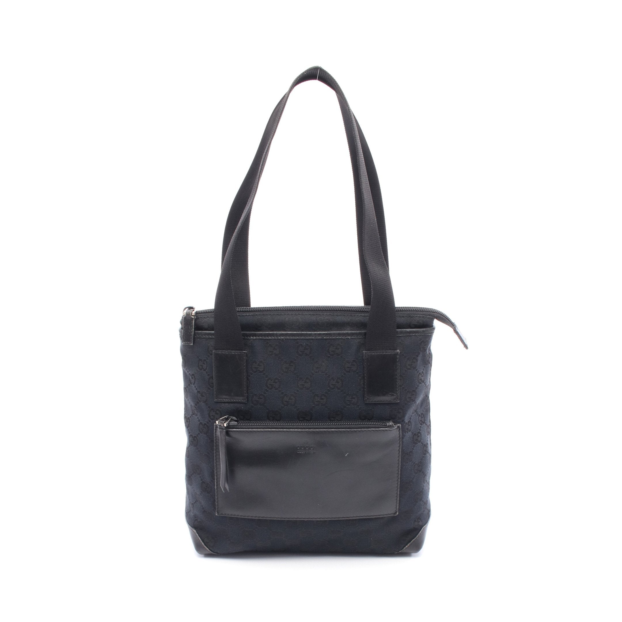 グッチ GUCCI ショルダートート GGキャンバス トートバッグ ブラック