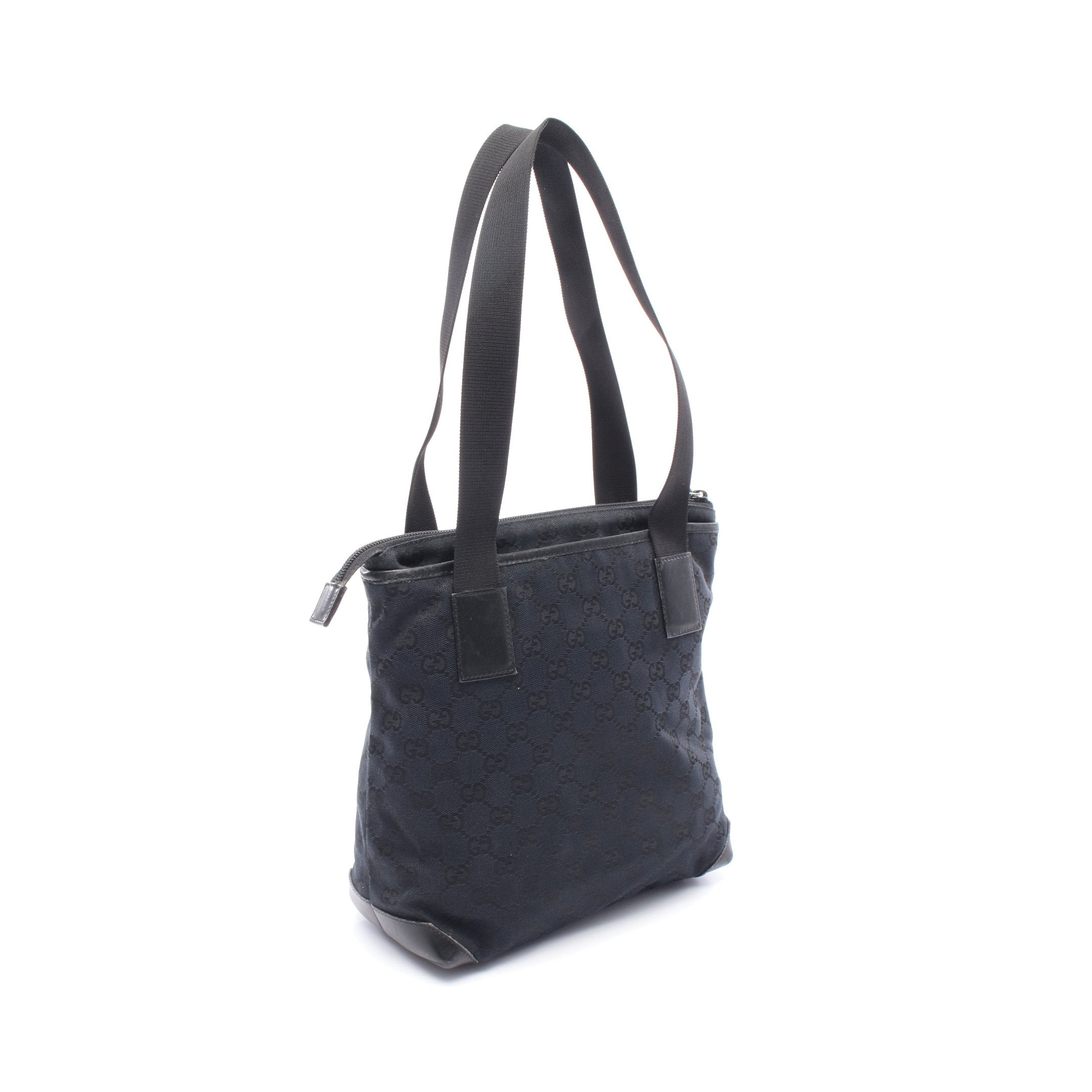 グッチ GUCCI ショルダートート GGキャンバス トートバッグ ブラック