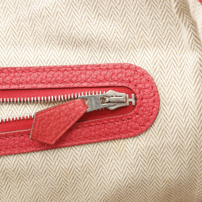 ガーデンパーティPM ハンドバッグ トートバッグ ネゴンダ ピンクパープル シルバー金具 T刻印 エルメス バッグ HERMES