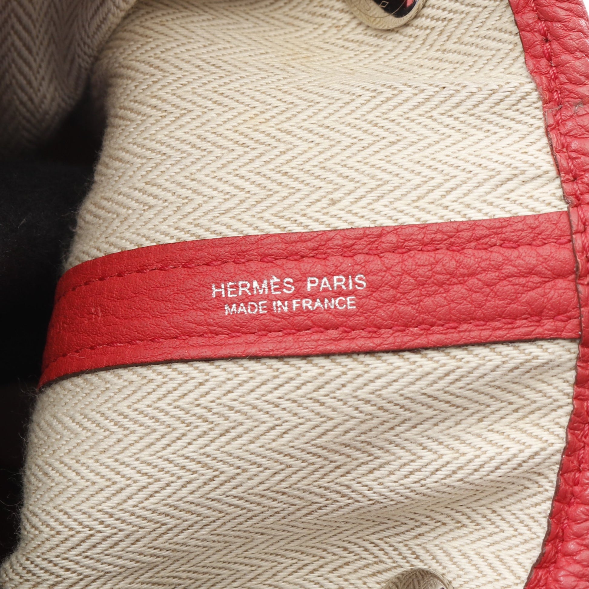 ガーデンパーティPM ハンドバッグ トートバッグ ネゴンダ ピンクパープル シルバー金具 T刻印 エルメス バッグ HERMES