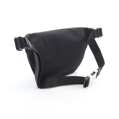 RE-NYLON TESSUTO+SAFFIANO ベルトバッグ ボディバッグ ウエストバッグ ナイロン サフィアーノレザー ブラック プラダ バッグ PRADA