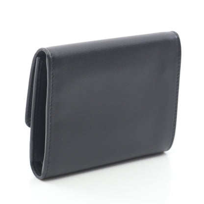 SOFTY METAL 三つ折り財布 レザー ブラック ミュウミュウ – RECLO 