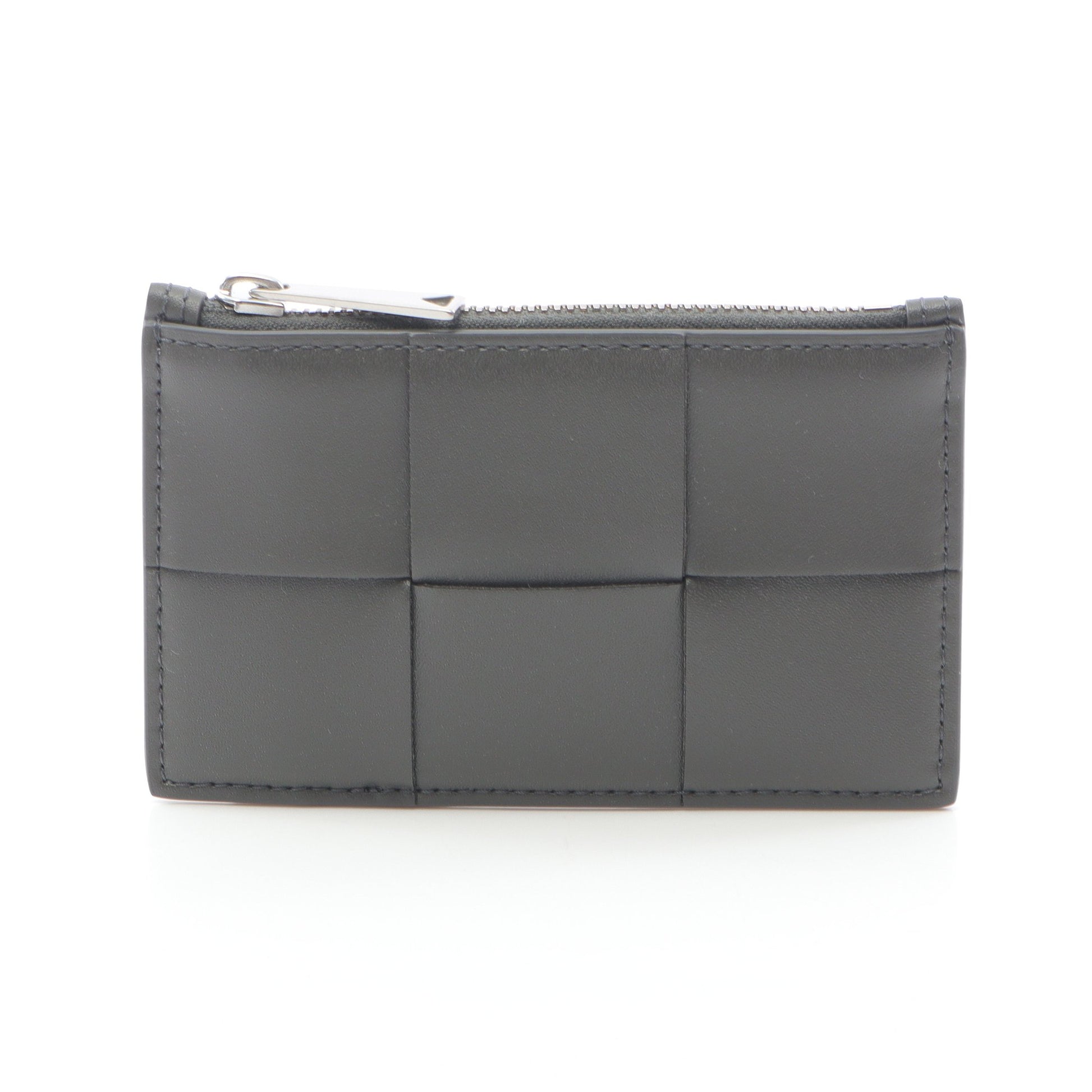 マキシイントレチャート カードケース コインケース レザー グレー  
