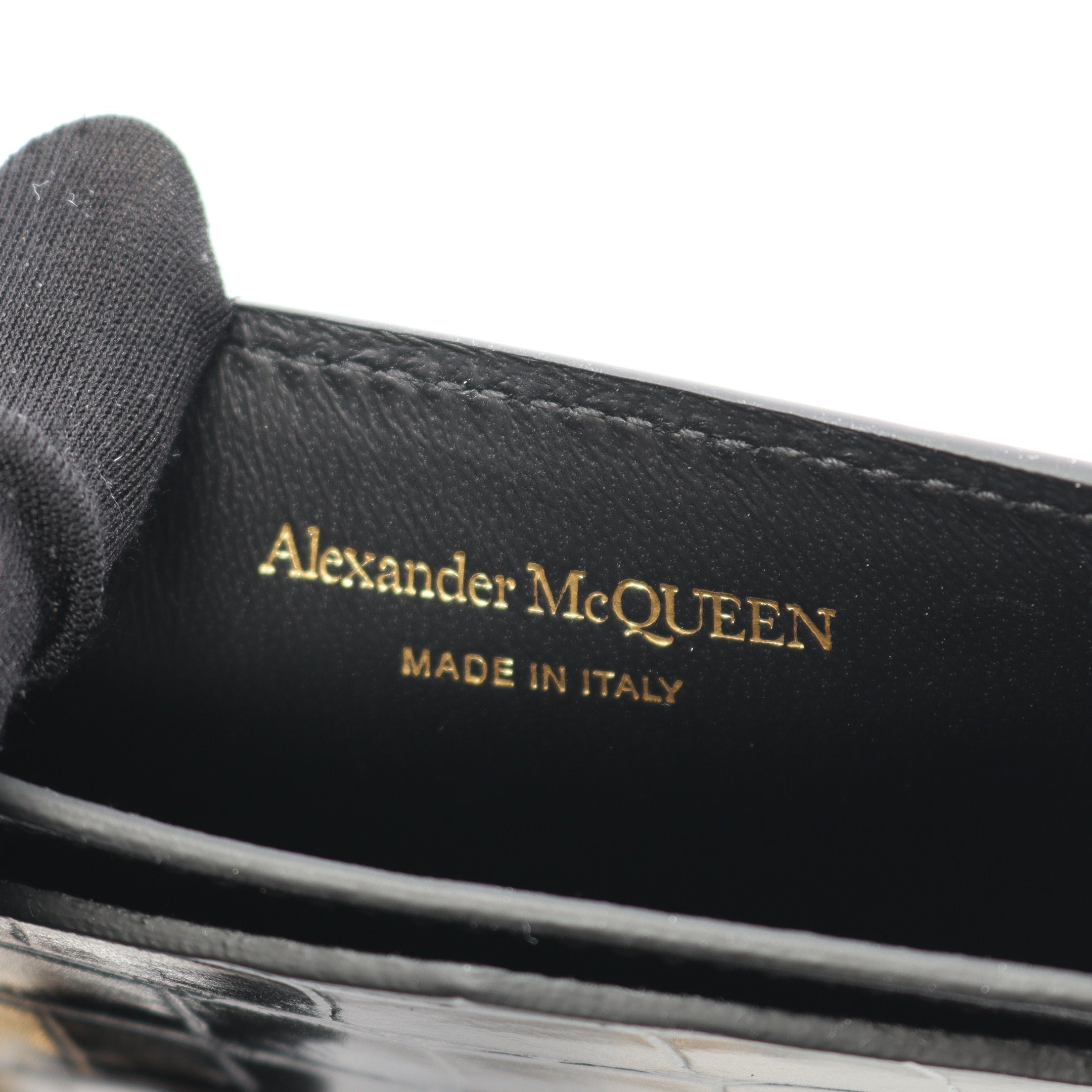 スマホケース チェーンショルダーバッグ レザー ブラック スカル