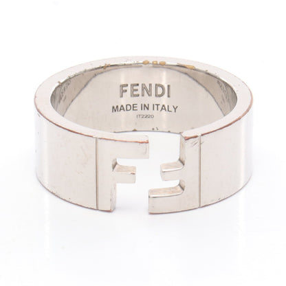 FFロゴ リング 指輪 メタル シルバー フェンディ アクセサリー FENDI