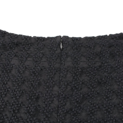 スカートスーツ ウール ナイロン ブラック 05C シャネル スーツ CHANEL